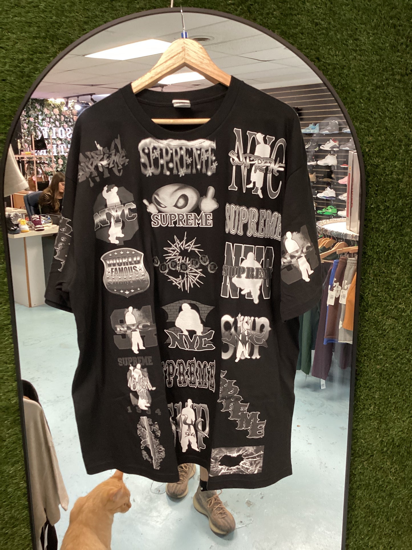 SizeXXL Supreme Face Tee New