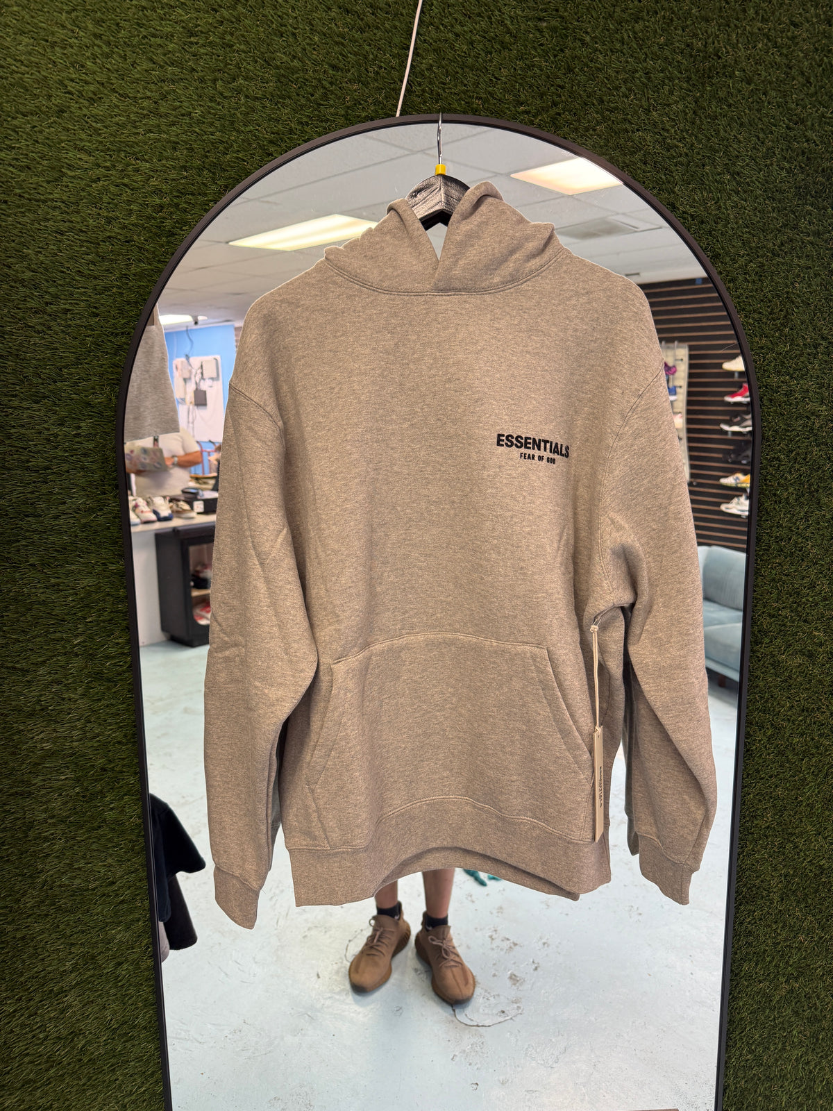 Essential Dark Oatmeal Hoodie