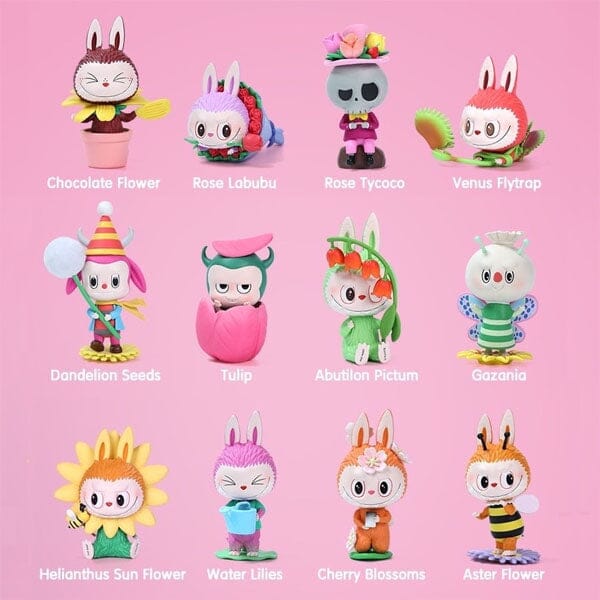 Labubu Flower Elves Figure Blind Box