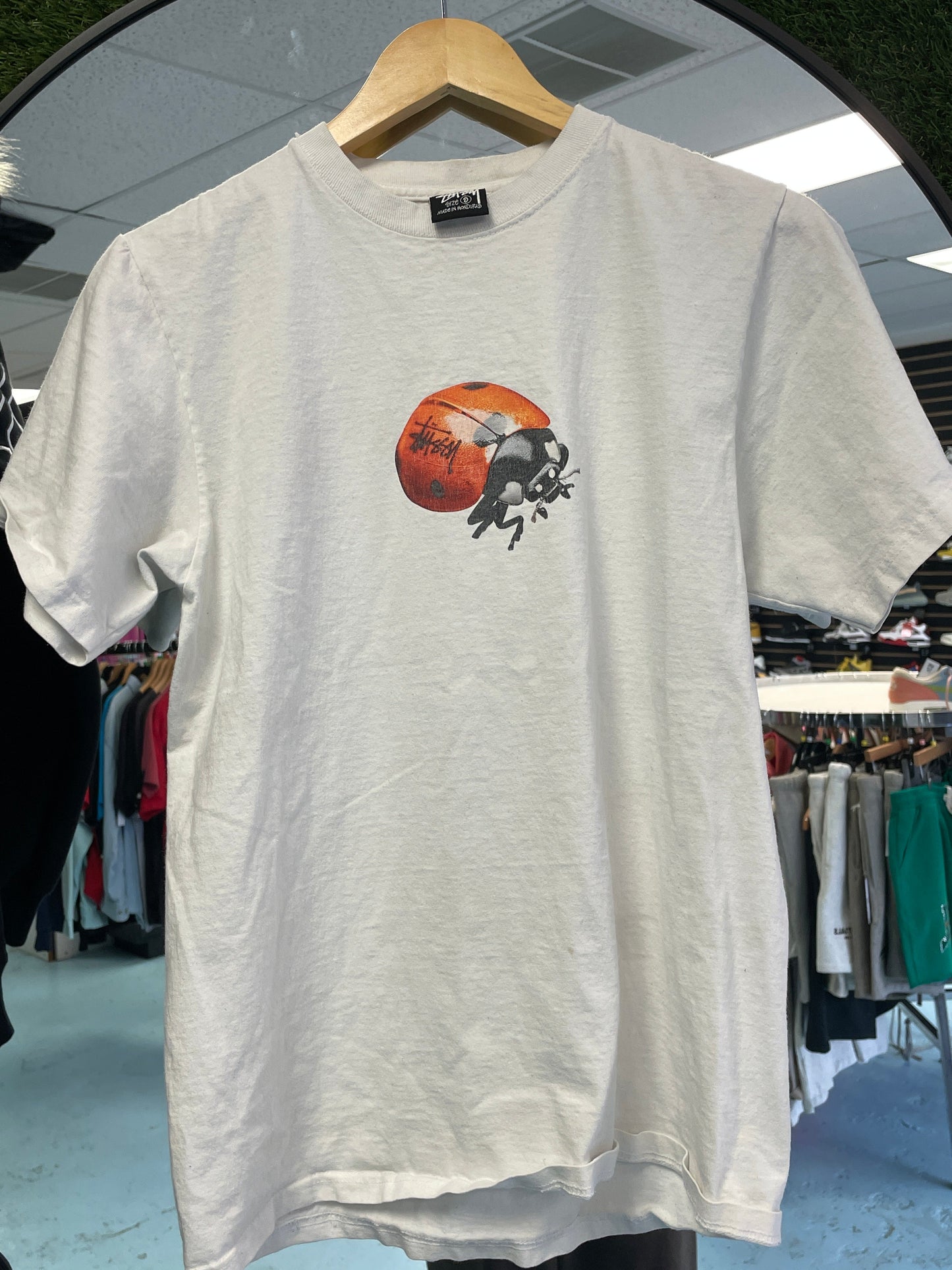 Stussy White Tee
