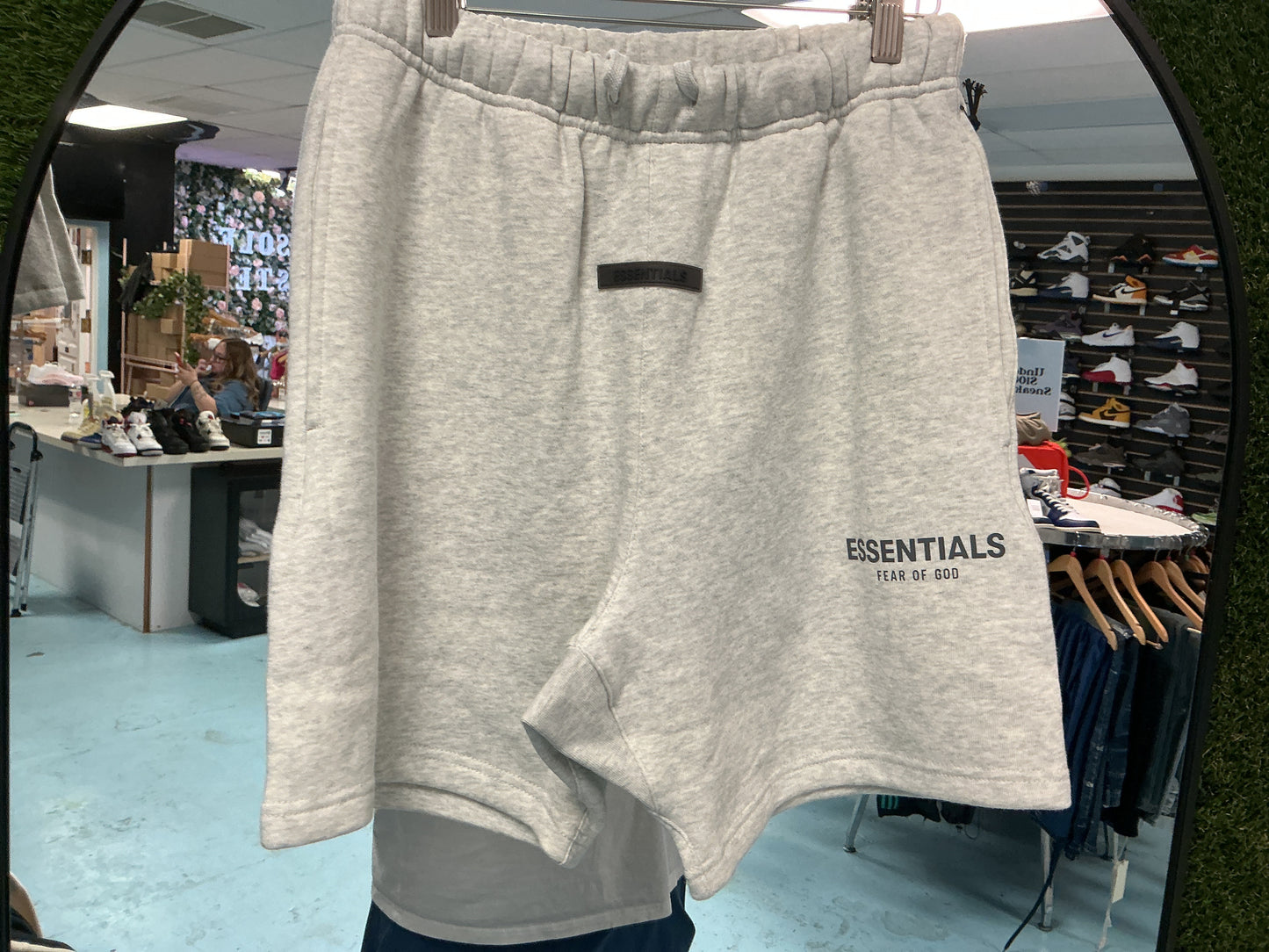 Size XS White Ash Essentials Shorts