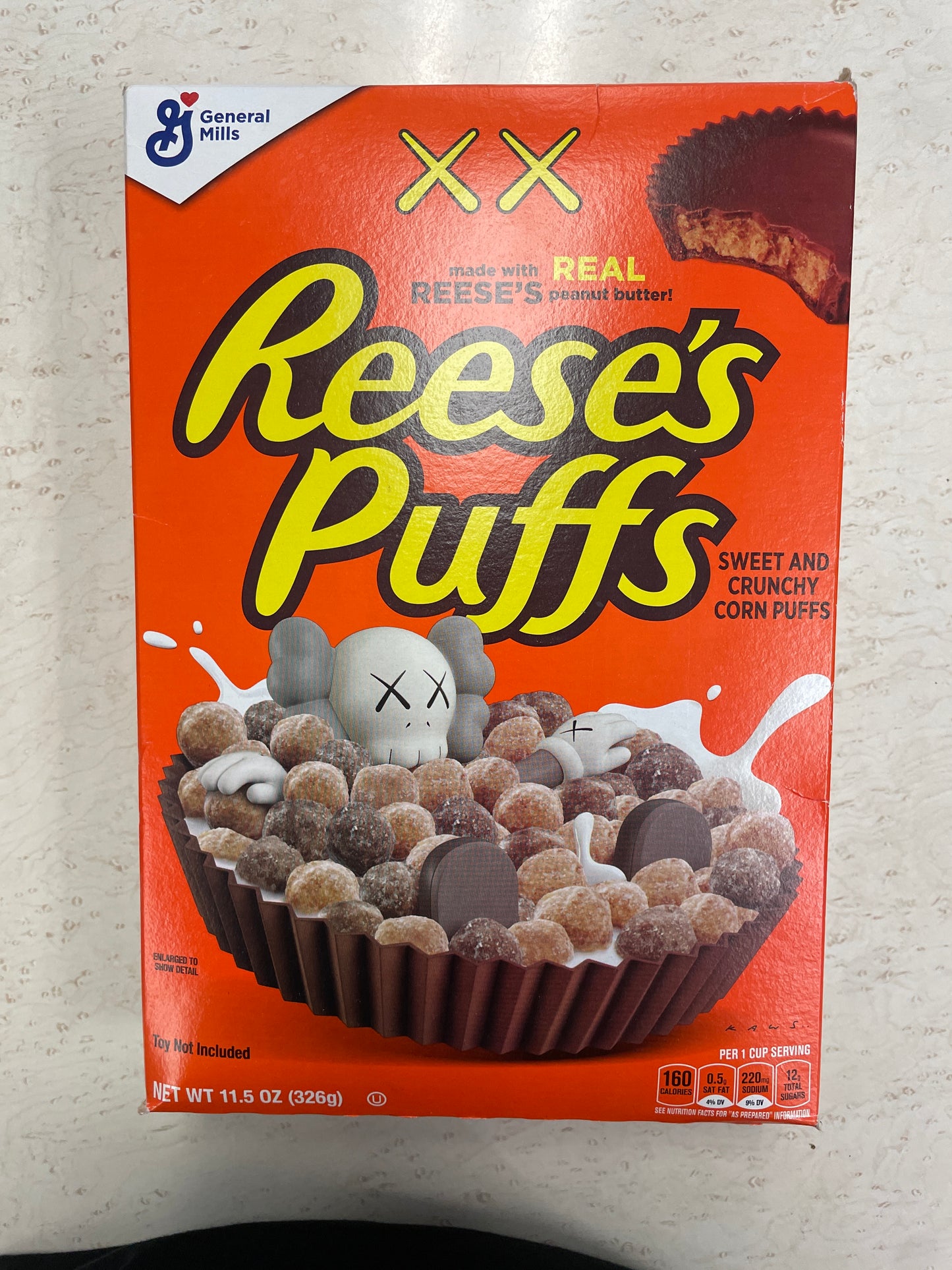 Kaws X Reese’s Puff New
