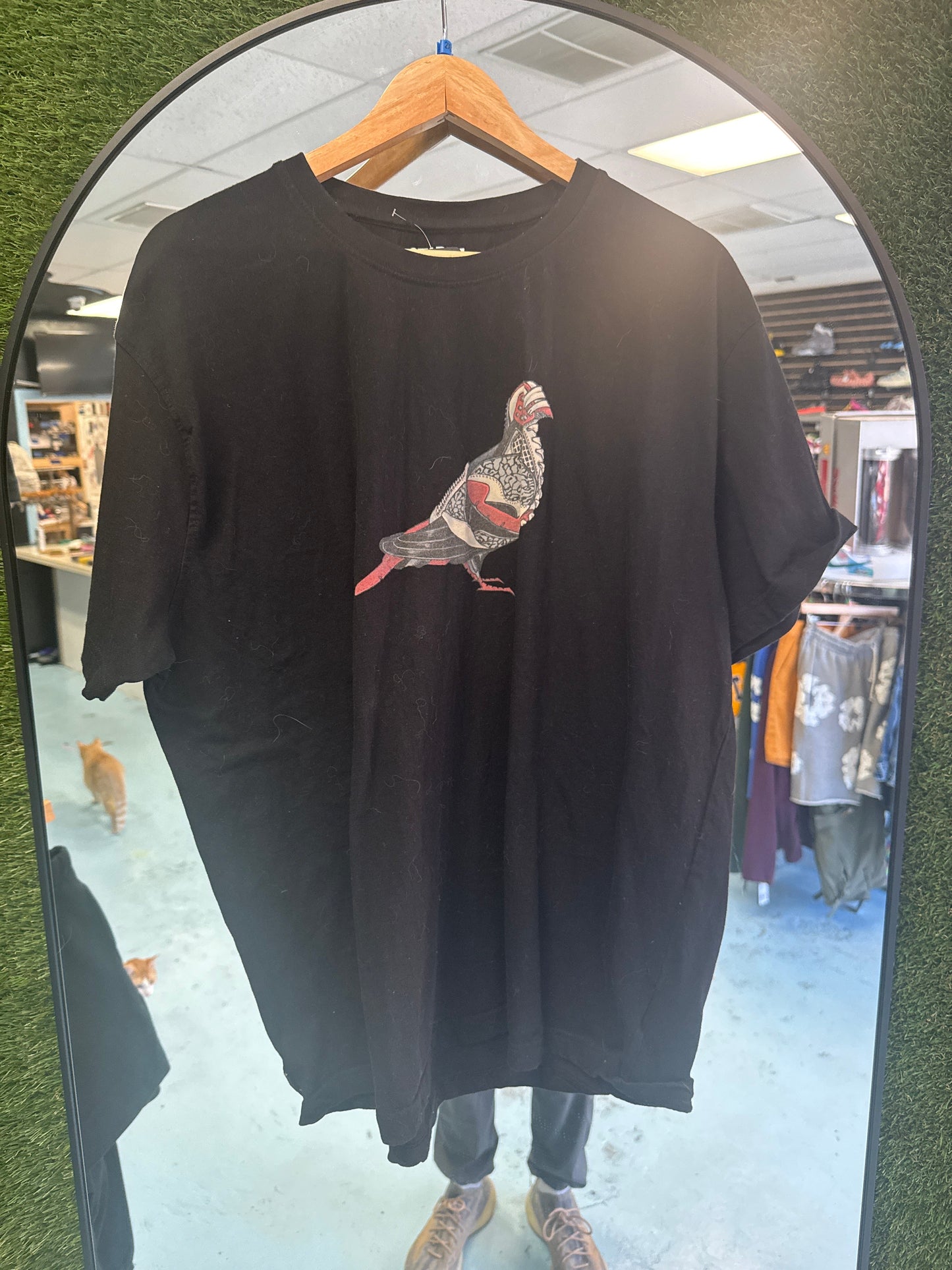 Black Staple X Sneaker Pigeon Tee Shirt