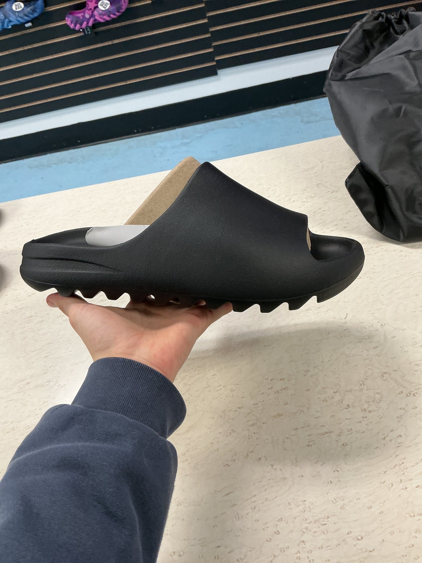 Size13 Yeezy Slides DS/W Bag