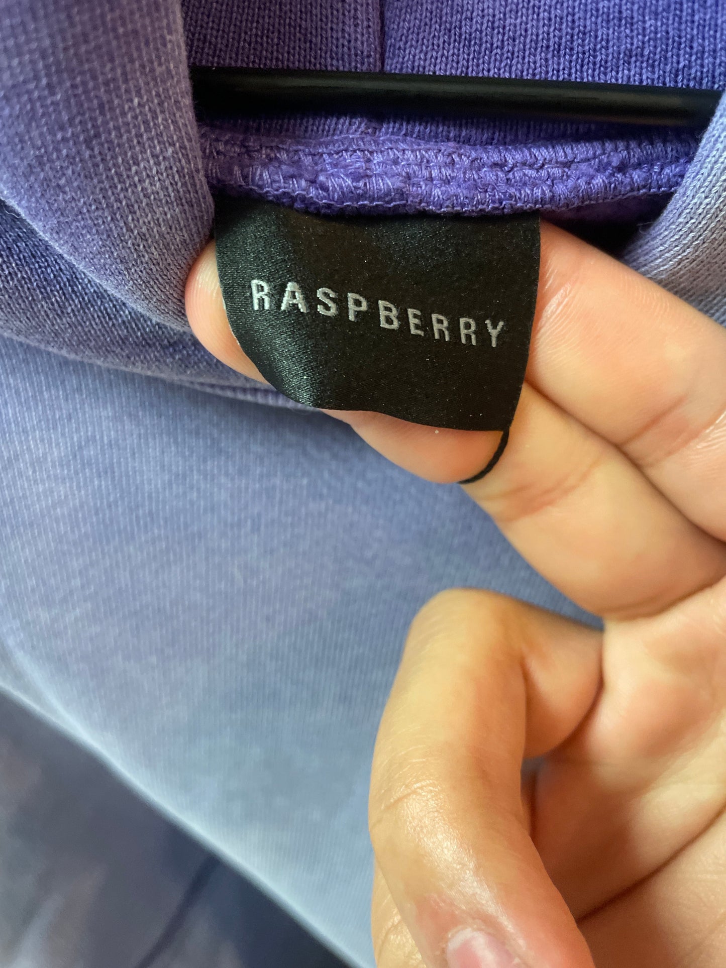 Raspberry Hills Purple Washed Hoodie
