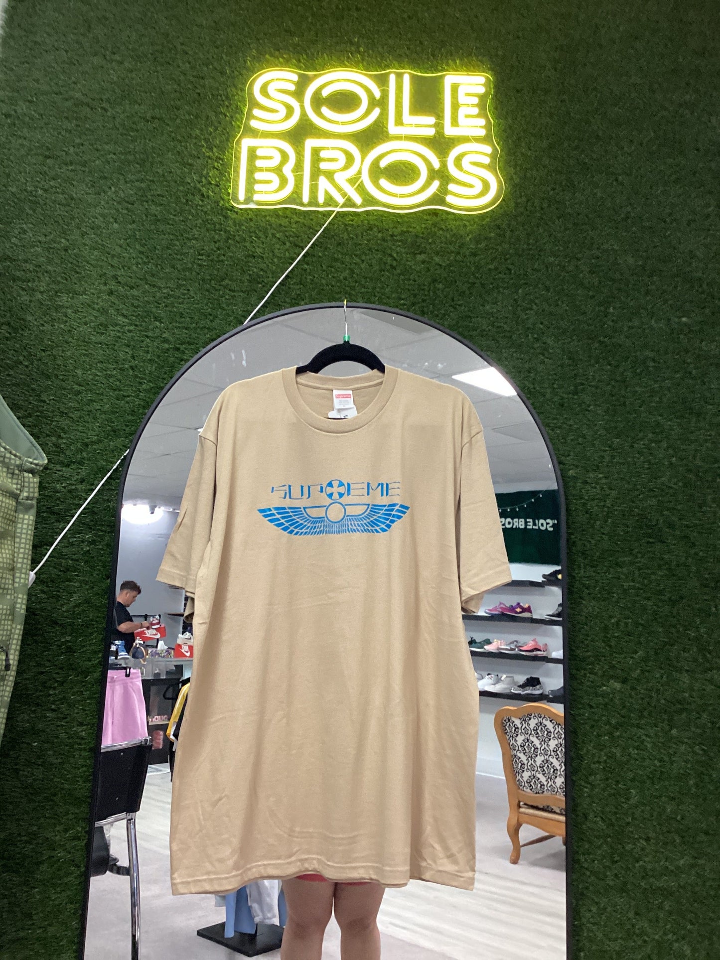 Supreme Blue Wings Tee