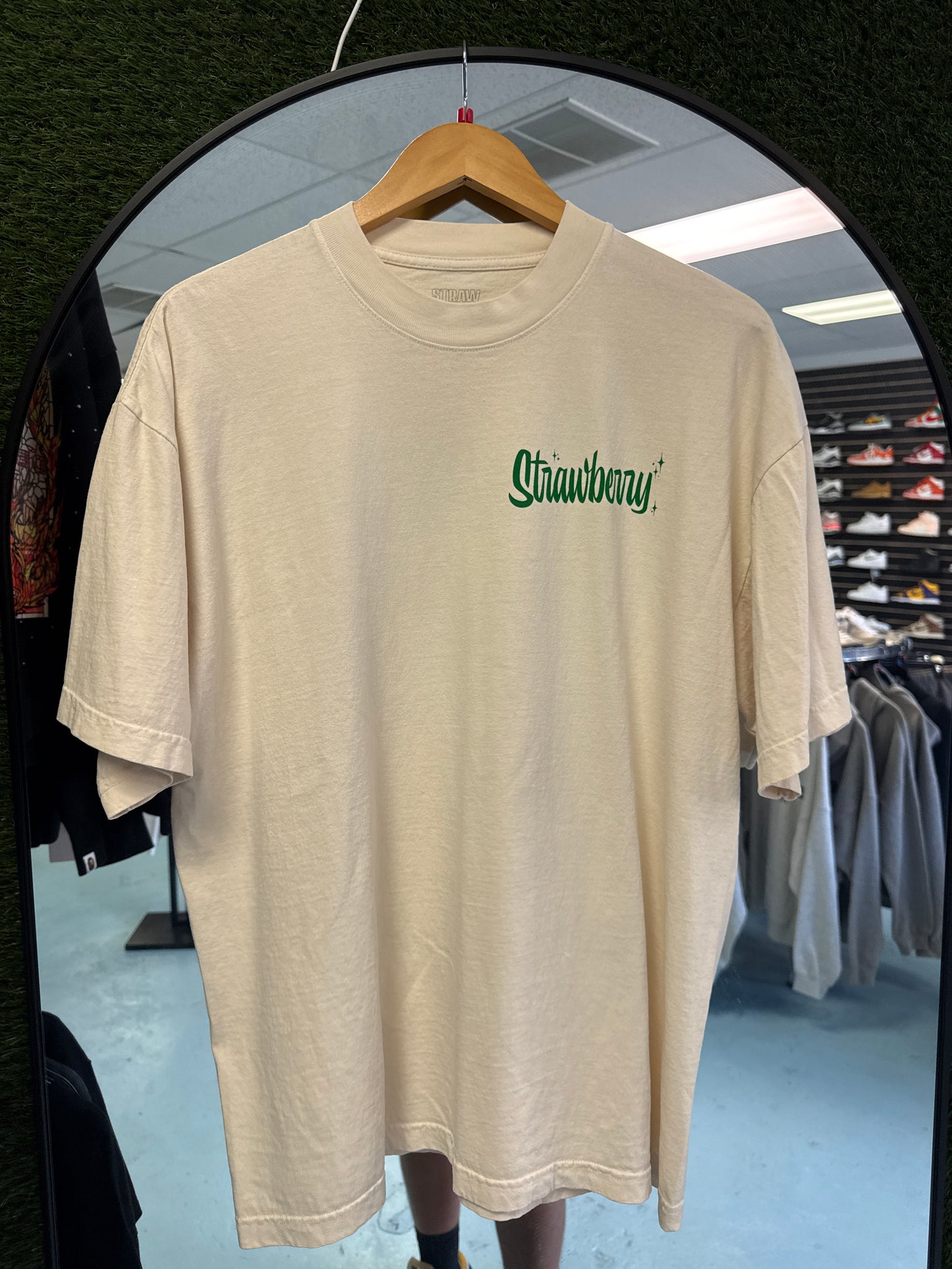 Size Large Strawberry Tee Pre Owned