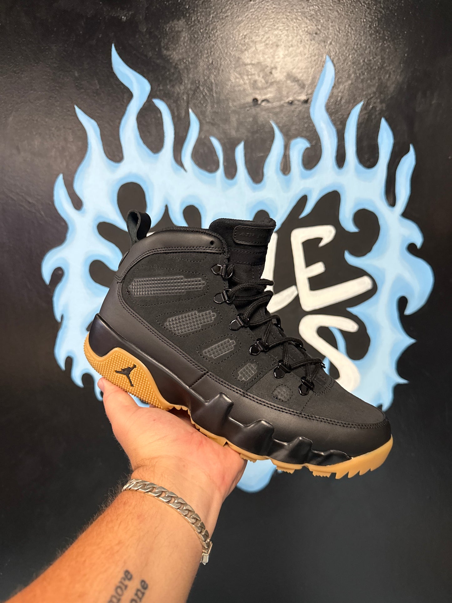 Size10 Jordan 9 Retro Boot Ds Og All