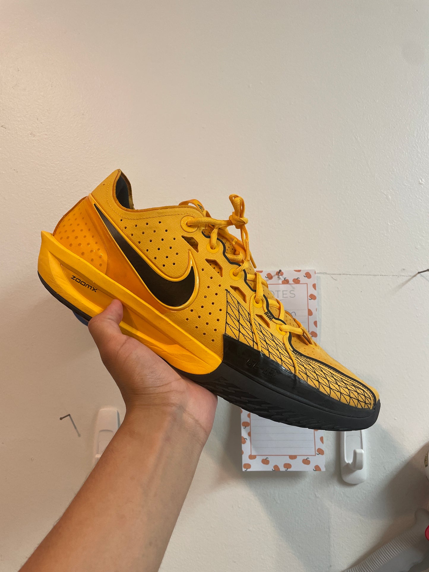Size17 Nike G.T. Cut 3 University Gold Worn 1X/W Box
