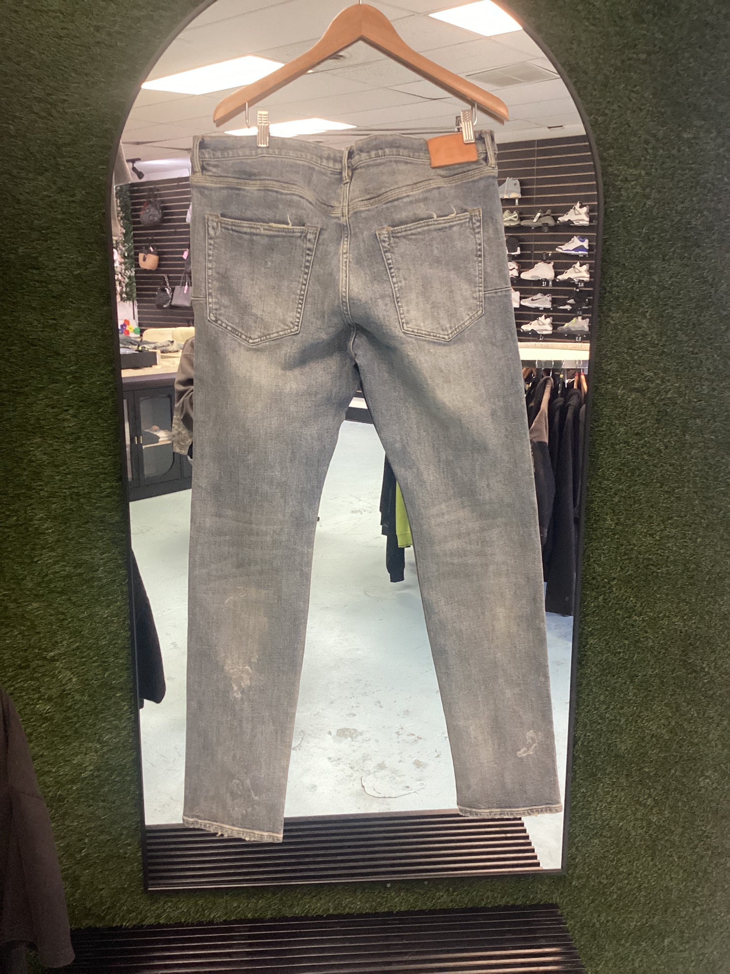 Size 38 Purple Jeans p001 Pre Owned