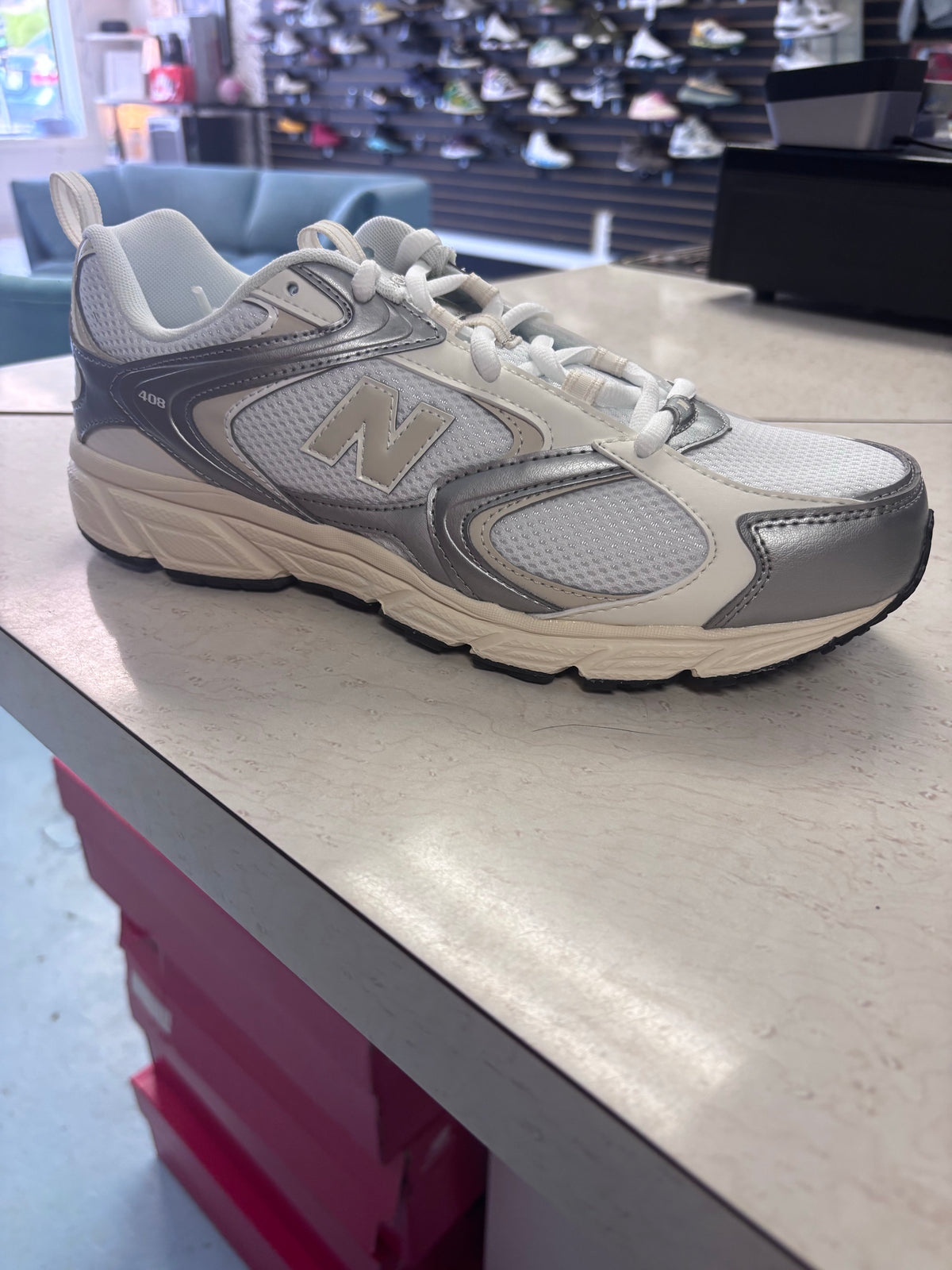 New Balance 408 White/Beige