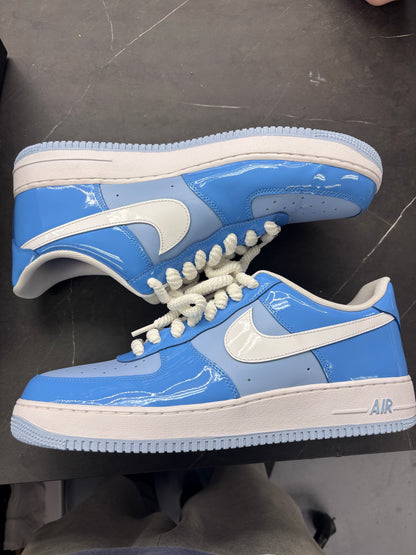 Nike Air Force 1 Low '07 LV8 Phychic Blue White Patent
