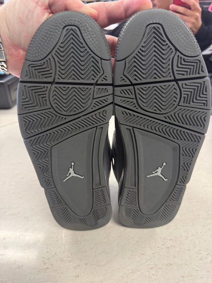 Size9.5 Jordan 4 Wet Cement Pre Owned