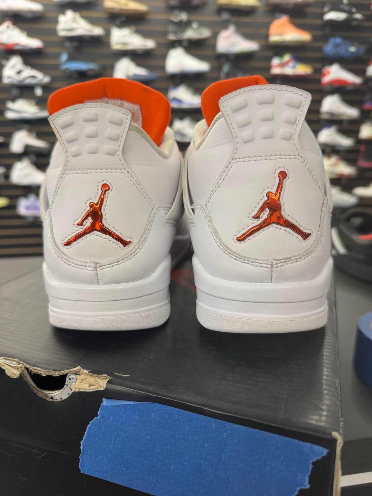 Jordan 4 Retro Metallic Orange