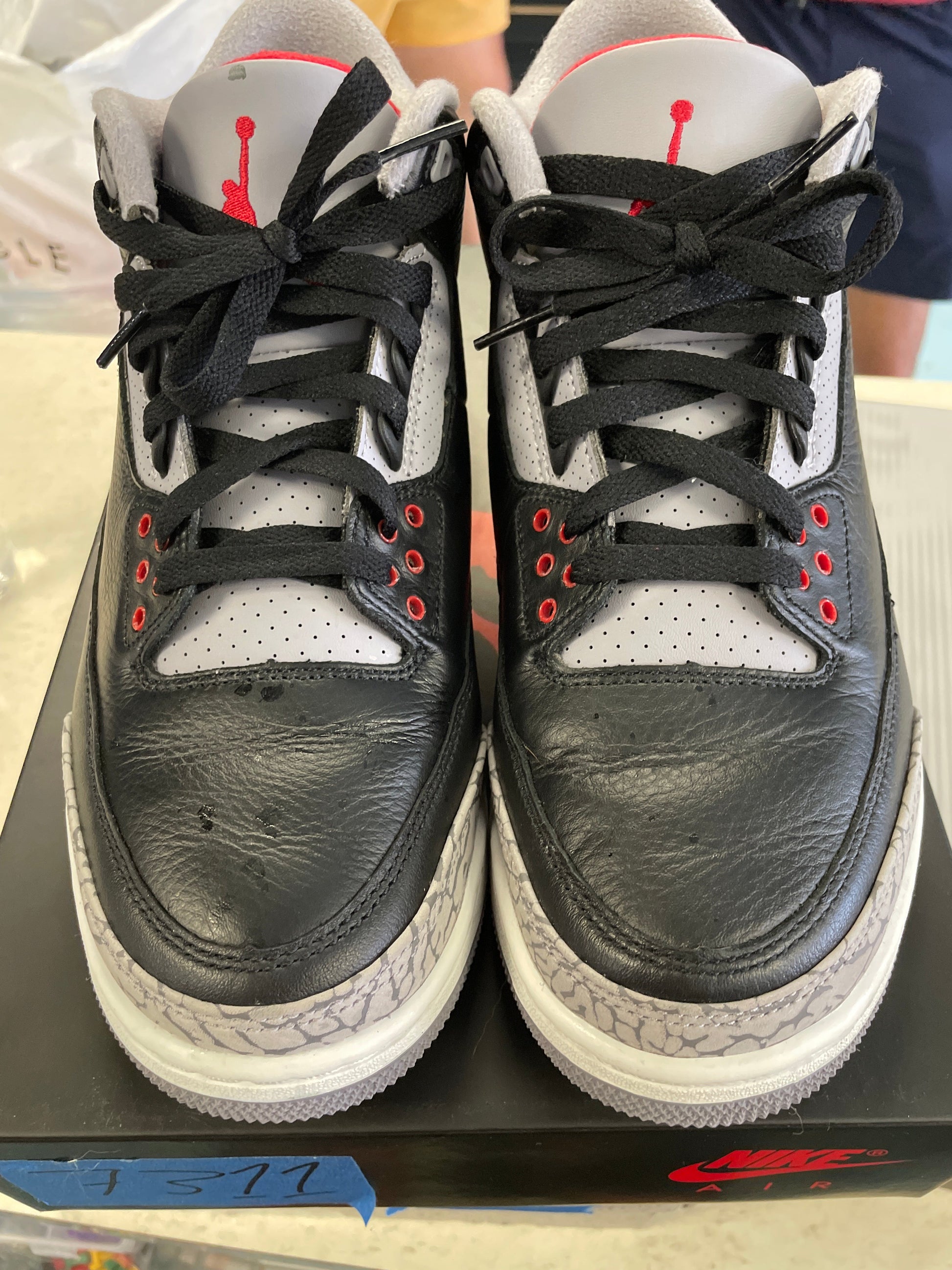 Jordan AJF 3 Black Cement