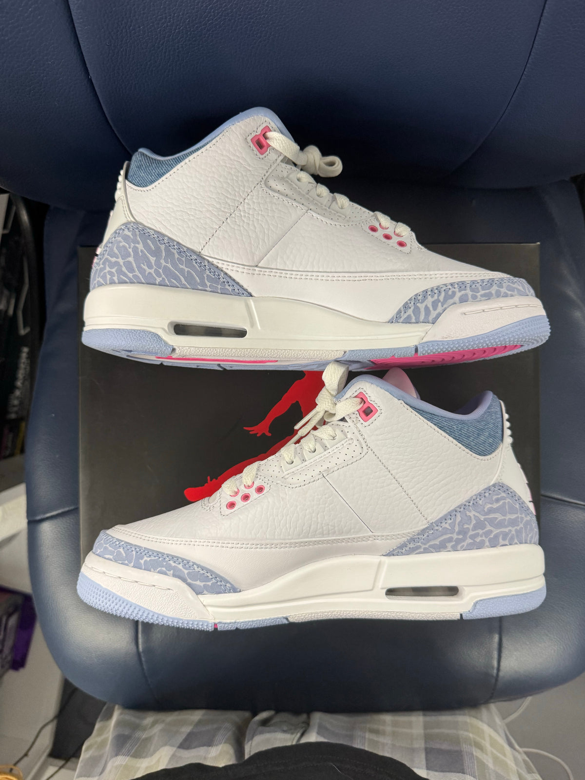 Jordan 3 Retro White Cobalt Bliss (GS)