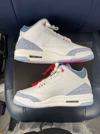 Jordan 3 Retro White Cobalt Bliss (GS)