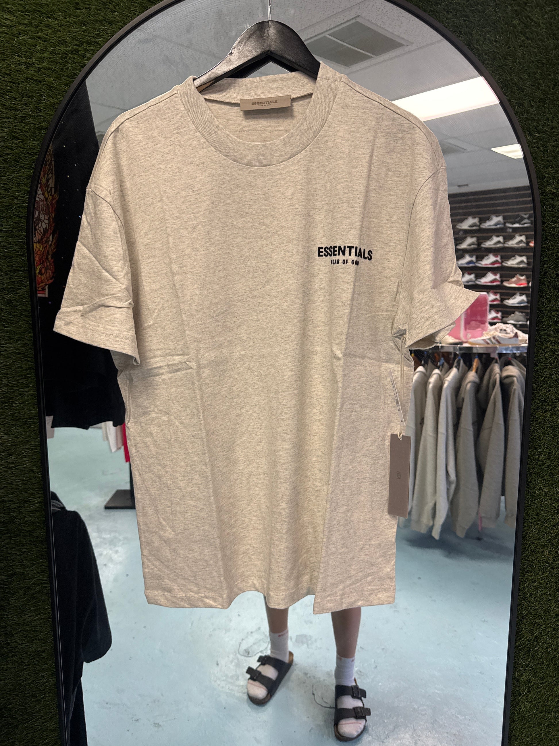 Essentials Light Oatmeal Tee