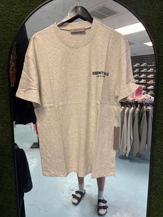 Essentials Light Oatmeal Tee