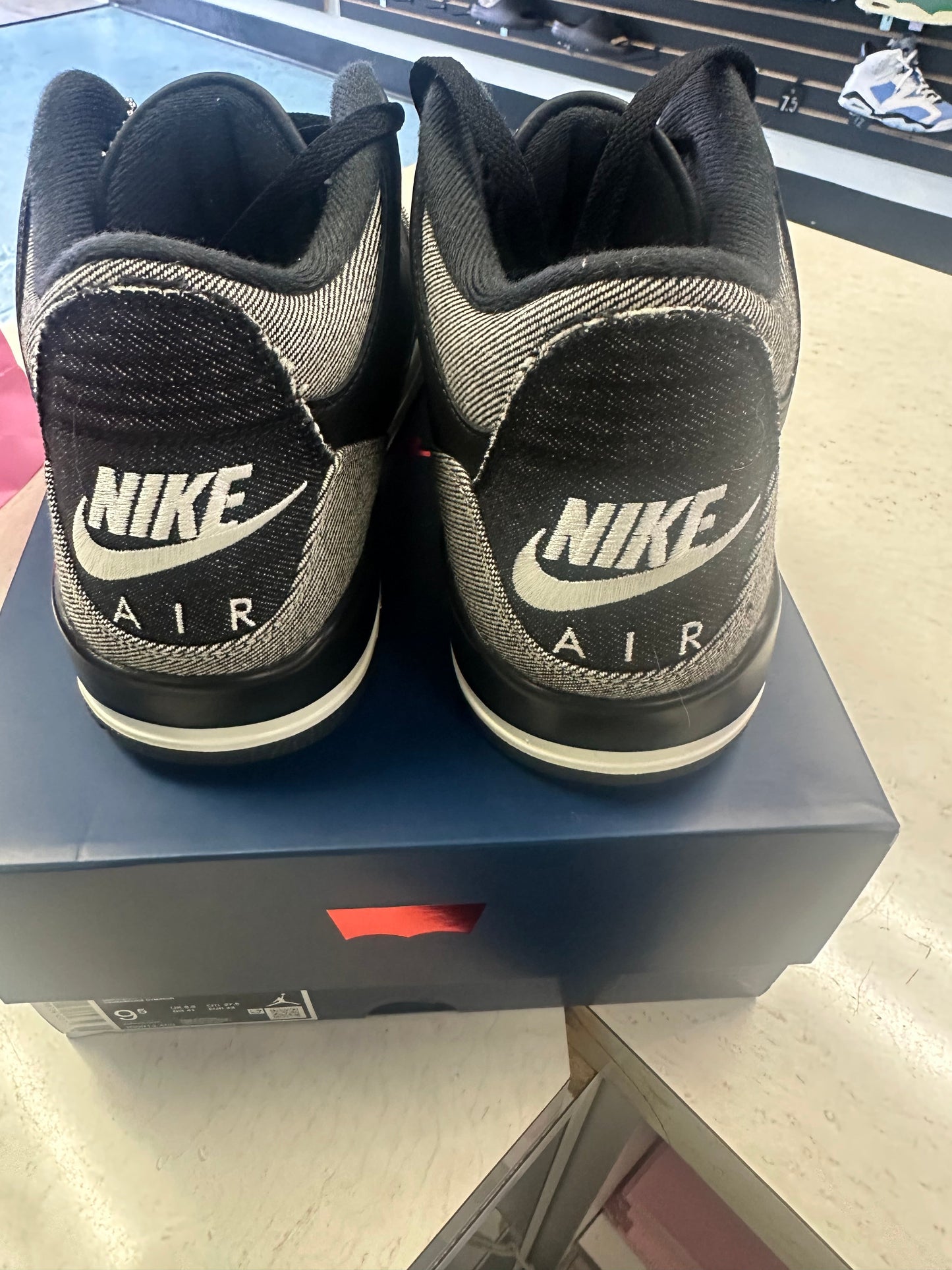 Jordan 3 Retro Levis Black