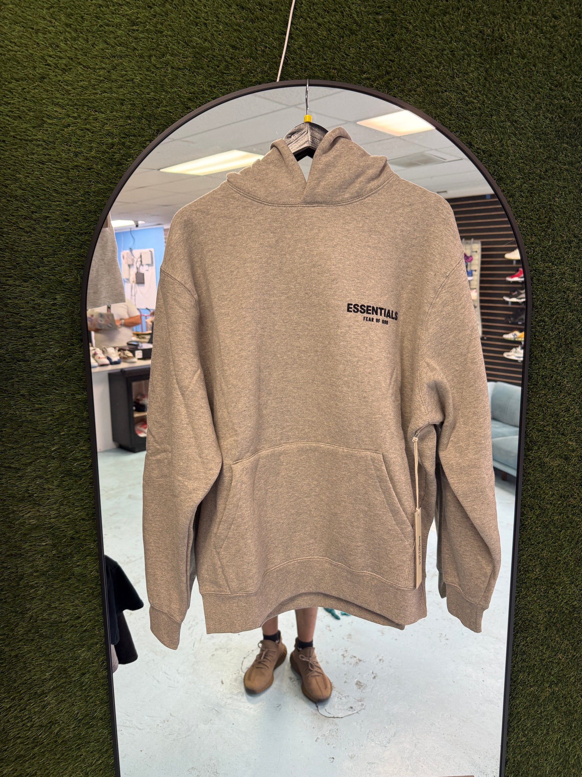 Essential Dark Oatmeal Hoodie