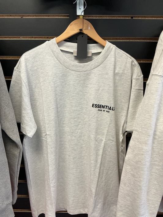 Size Medium Essential Light Oatmeal Tee