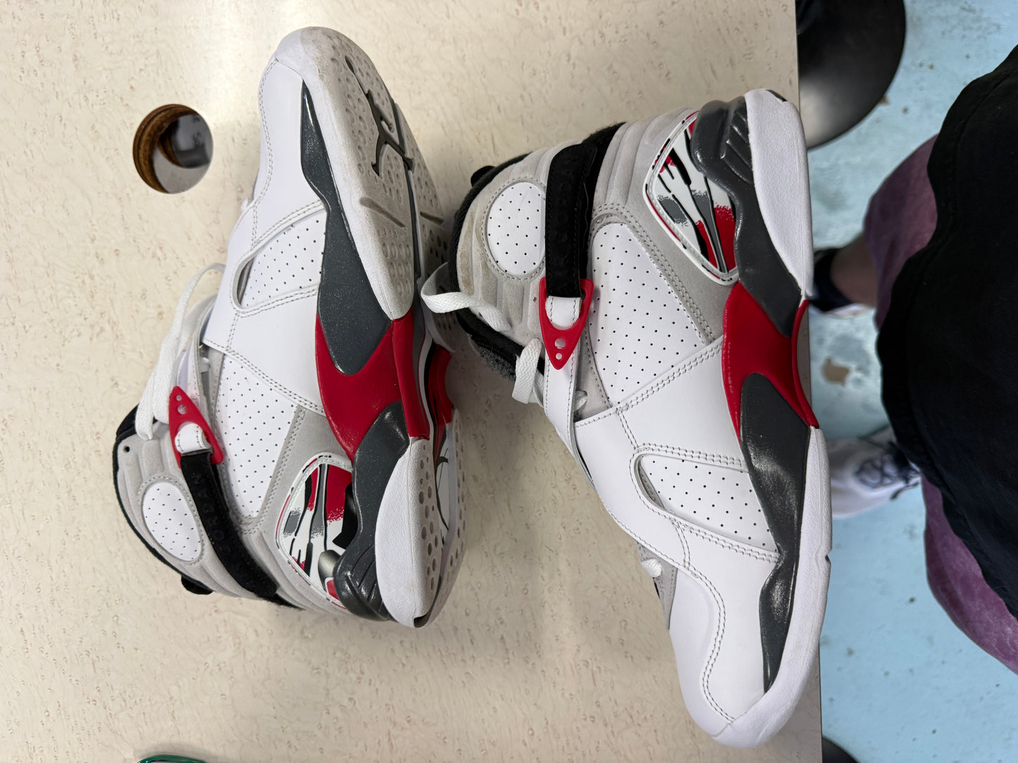 Size9.5 Jordan 8 Bugs Bunny Pre Owned Og All
