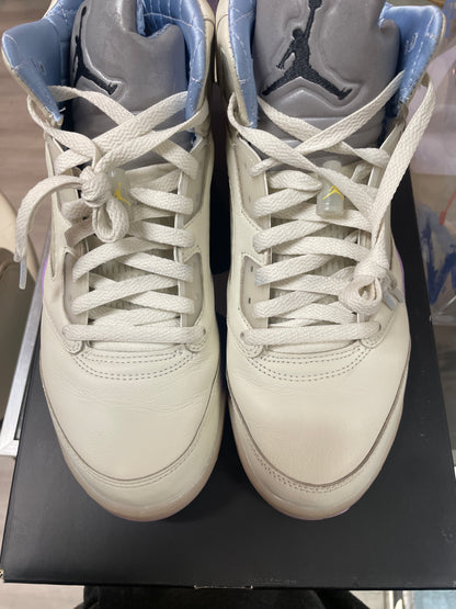 Size9 Jordan 4 We The Best Sail Pre Owned/W Box