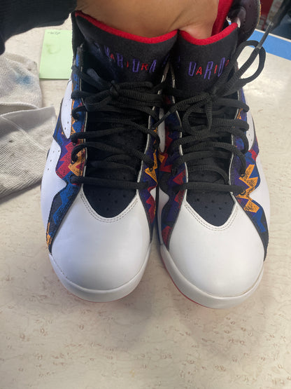 Size12 Jordan 7 Nothing But Net  Pre Owned/No Box