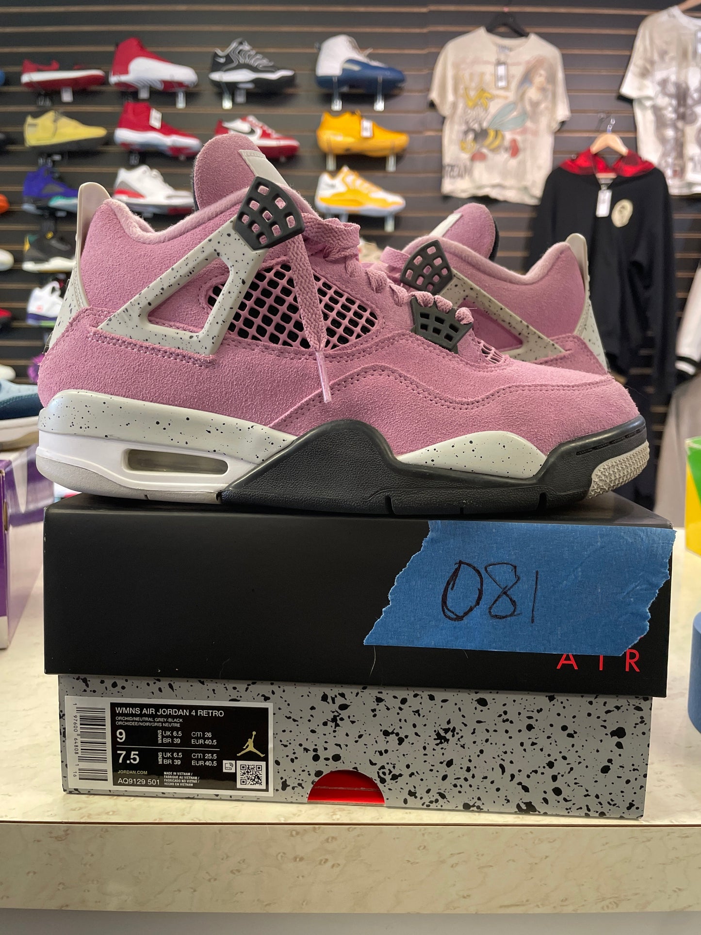 Jordan 4 Retro Orchid (Women's)