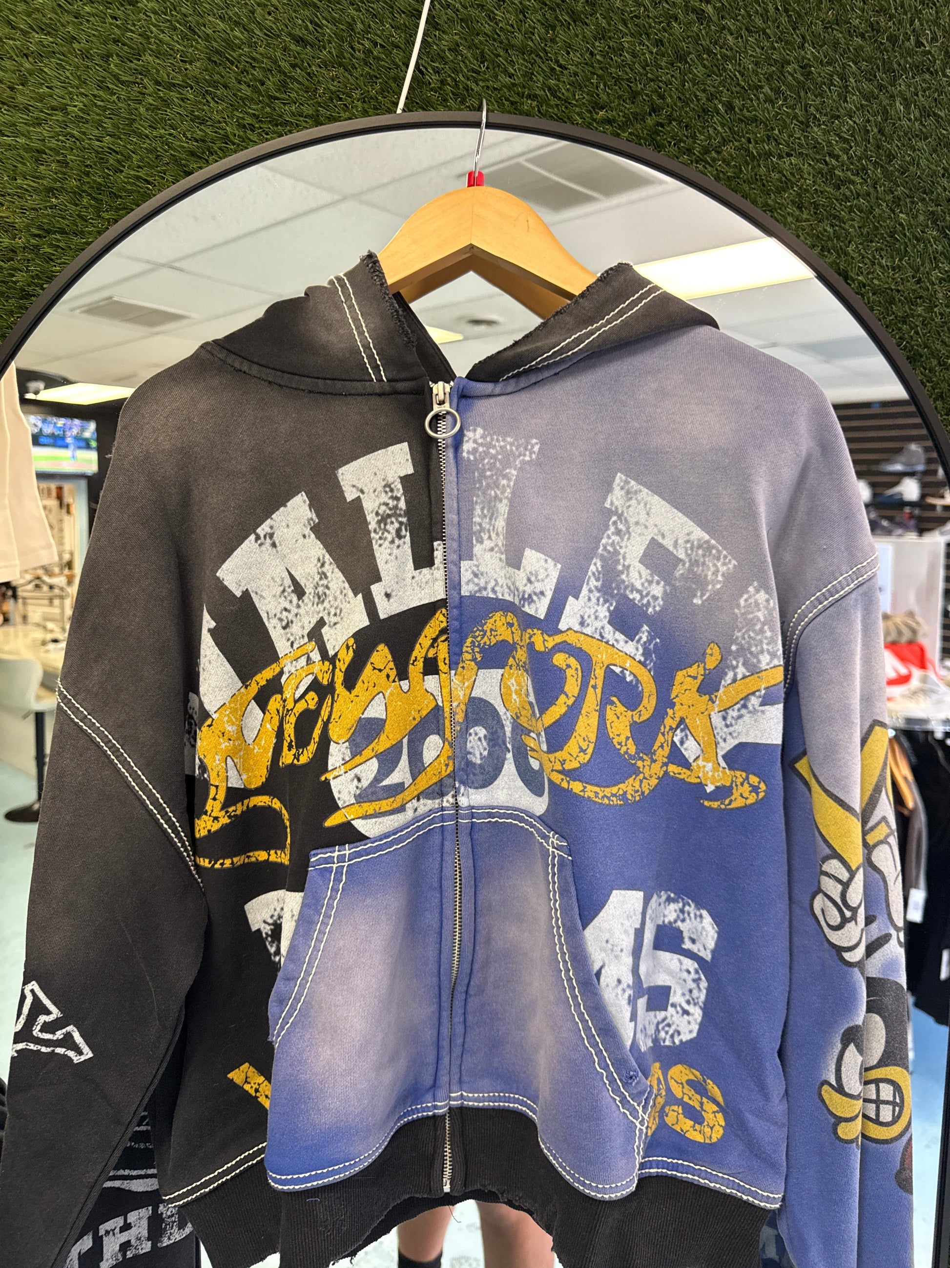 Valley Hoodie Blue/ Black