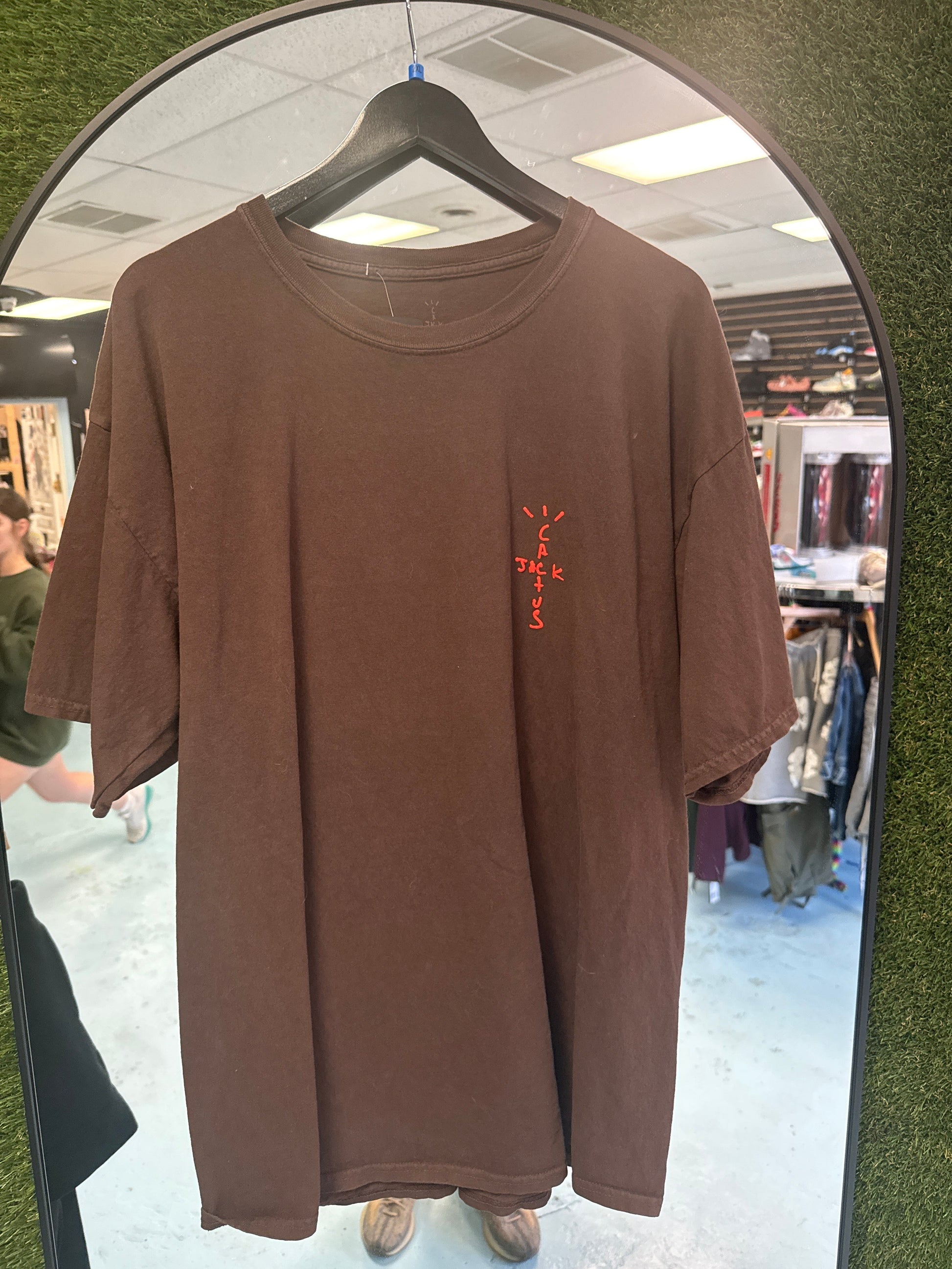 Brown Travis Scott Cactus Jack Tee Shirt