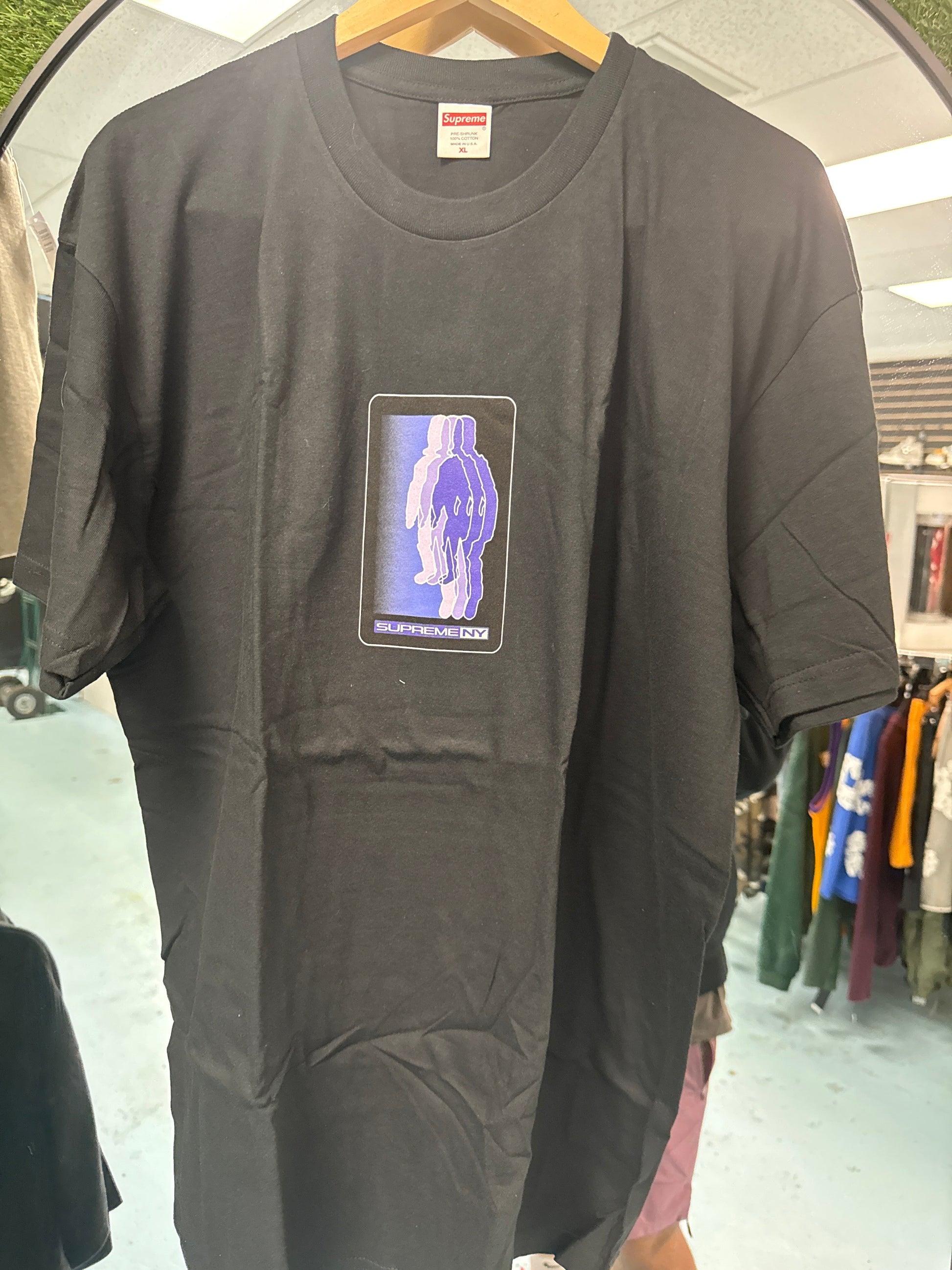 Supreme Tee Purple/ Black