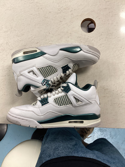 Size9.5 Jordan 4 Oxide Green Pre-Owned No Box