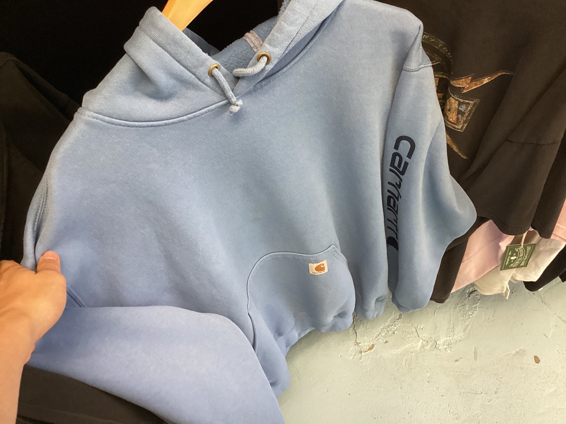 Blue Carhartt Hoodie