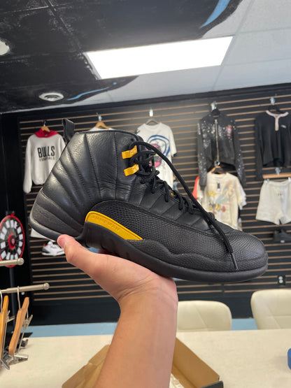 Size11.5 Jordan 12 Black Taxi Pre Owned/W Rep Box