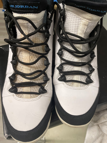 Size8 Jordan 9 UNC Pre Owned/W Box