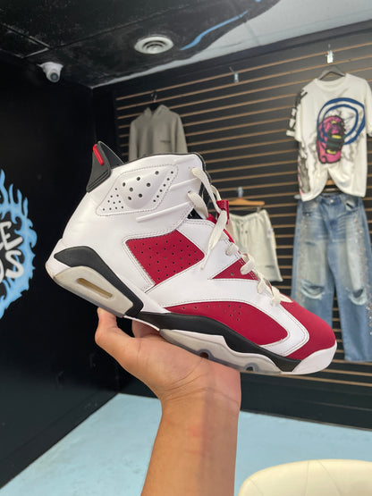 Size10 Jordan 6 Carmine Pre Owned/No Box