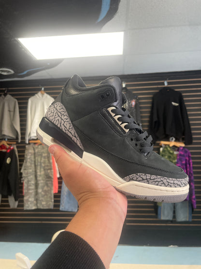 Size7.5 Jordan 3 Off Noir Pre Owned/W Box