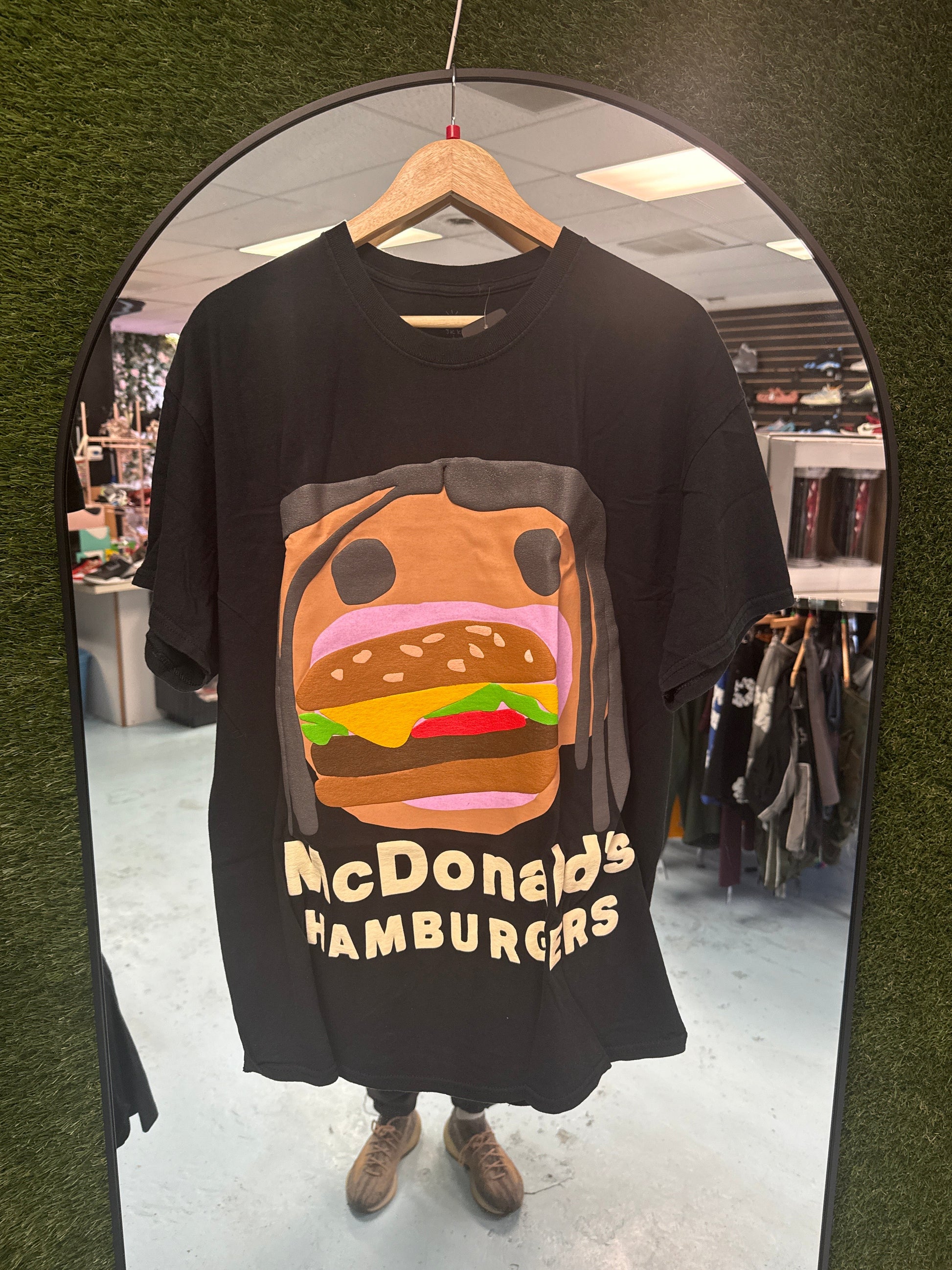 Black Travis Scott McDonalds Tee