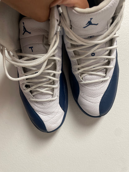 Size10 Jordan 12 French Blue Pre Owned/Rep Box