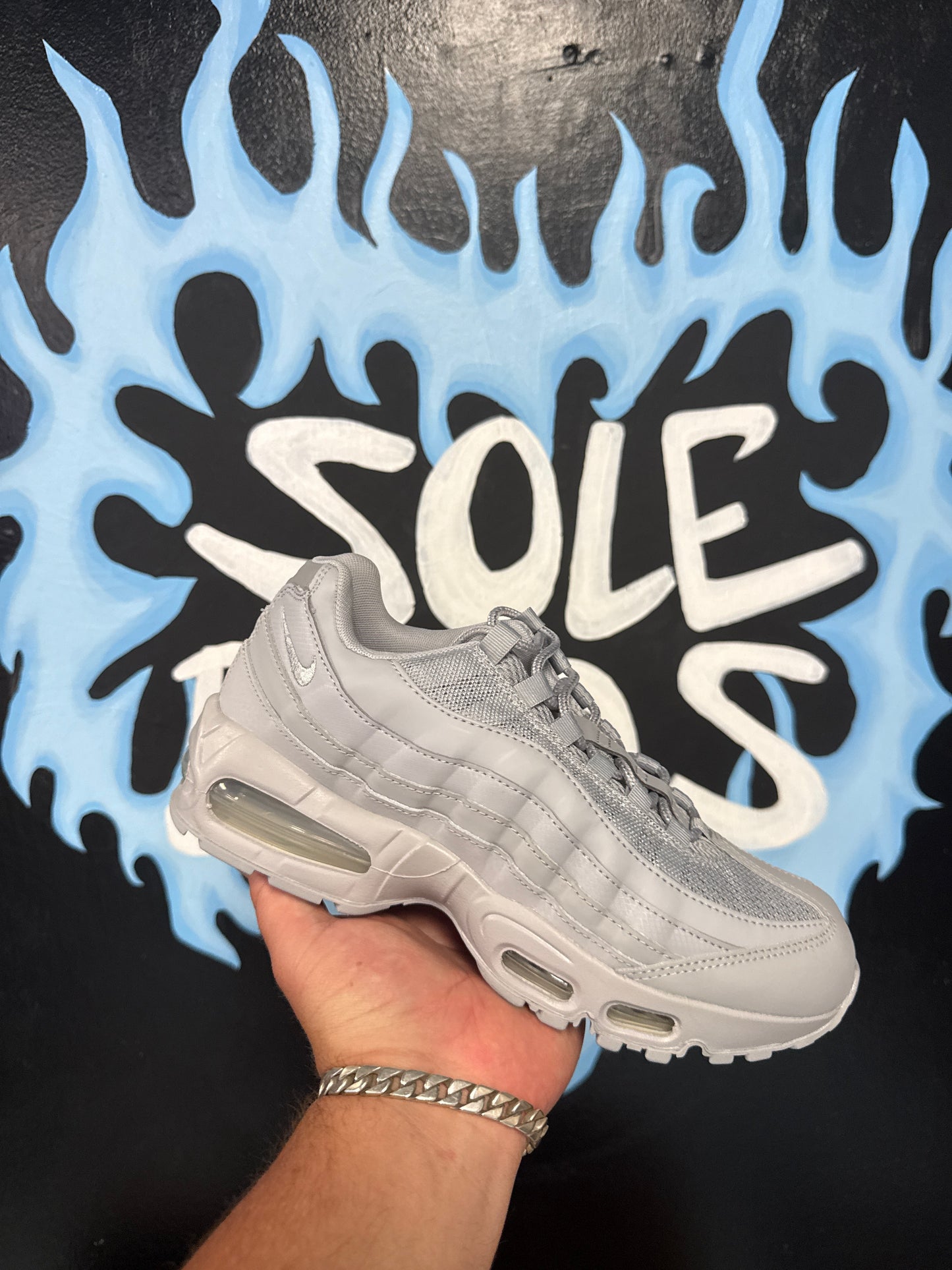 Size8 Nike Air Max 95 Grey New No Box
