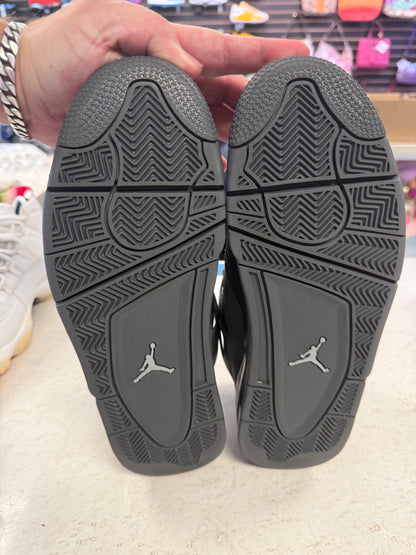 Size11 Jordan 4 Wet Cement Pre Owned Og None