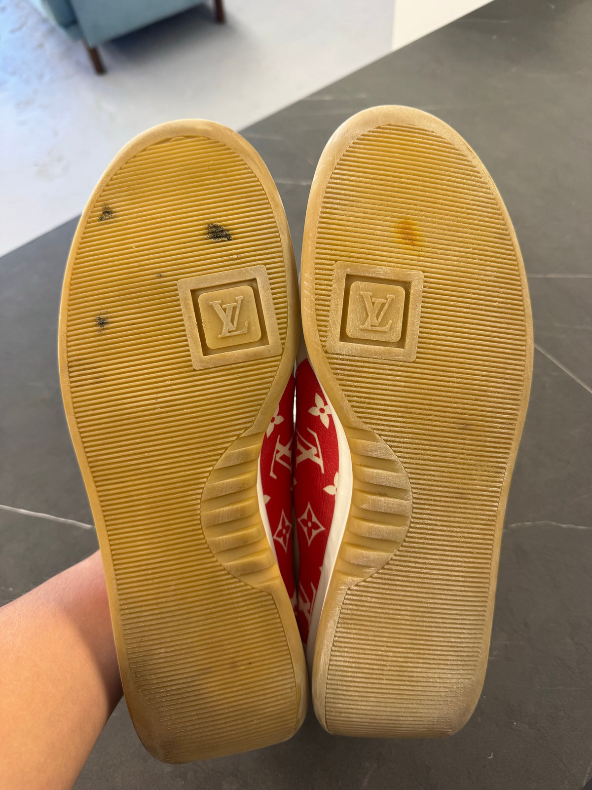 Louis Vuitton Sport Supreme White Monogram