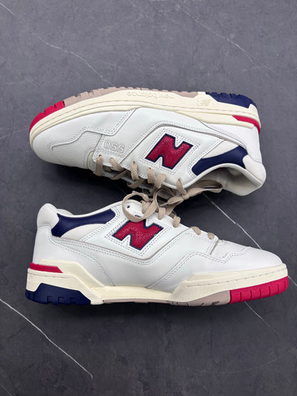 New Balance 550 Aime Leon Dore White Navy Red