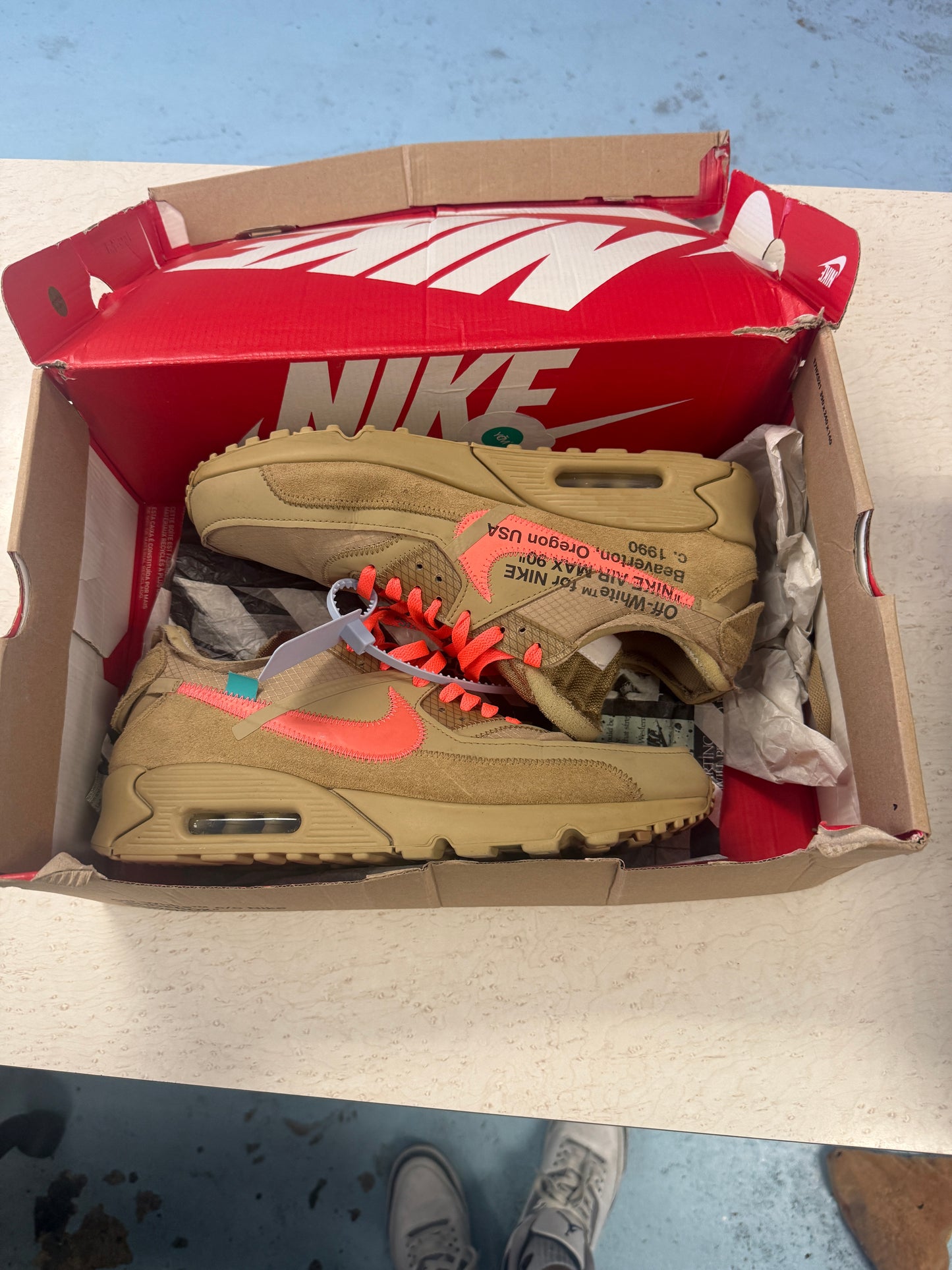 Nike Air Max 90 Off-White Desert Ore