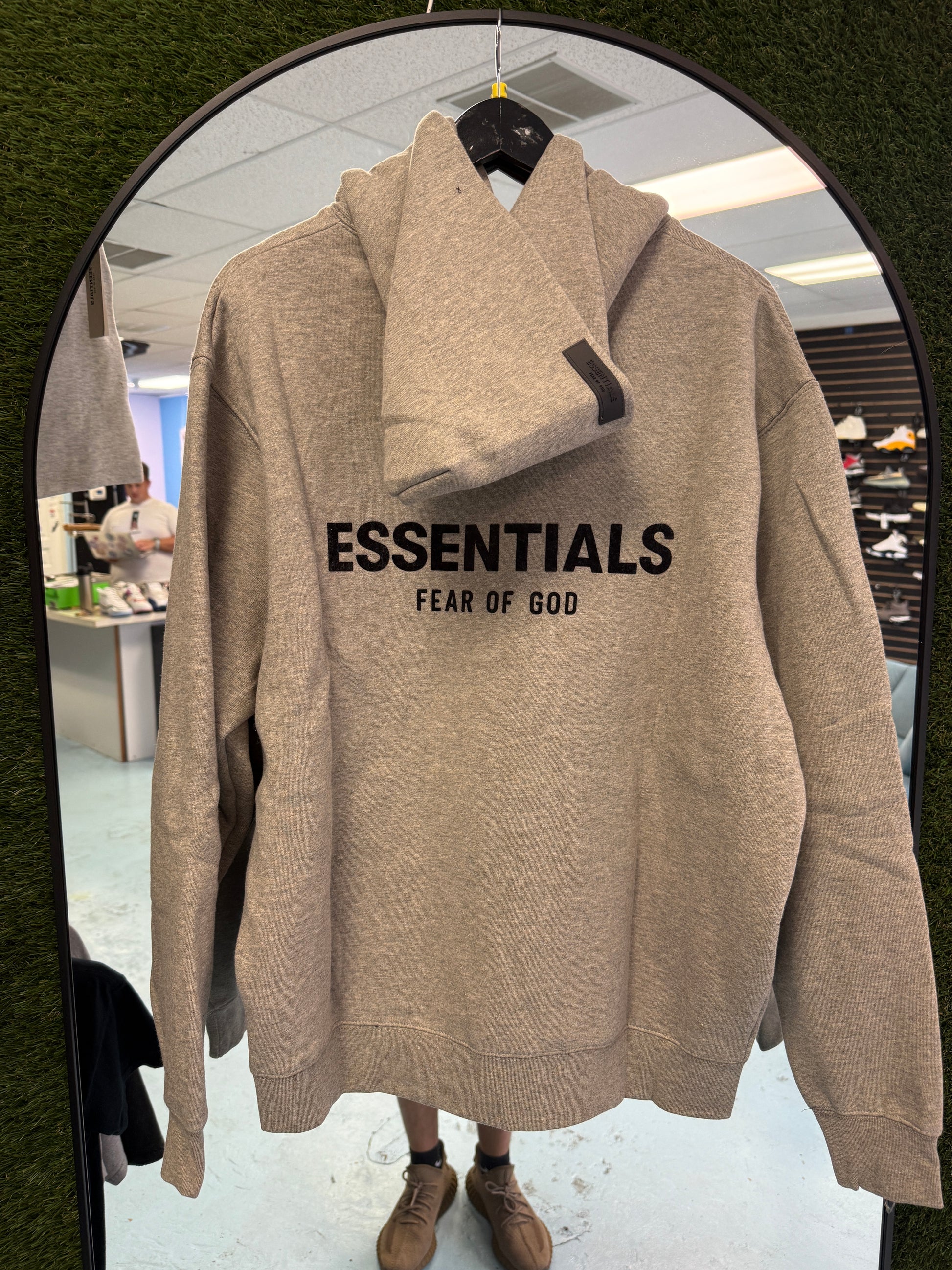 Essential Dark Oatmeal Hoodie