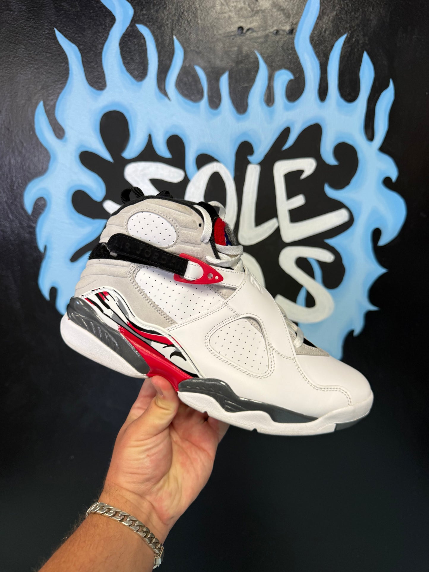 Size9.5 Jordan 8 Bugs Bunny Pre Owned Og All