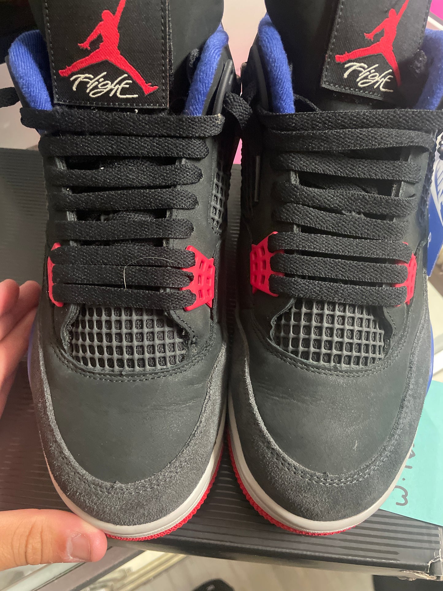 Size10 Jordan 4 Rare Air Pre Worn 1X/W Box