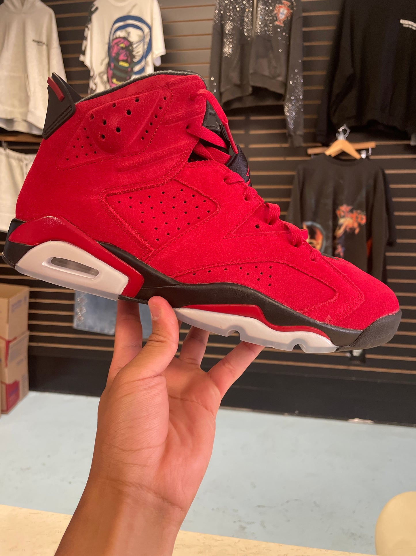Size12 Jordan 6 Toro Bravo DS/W Box